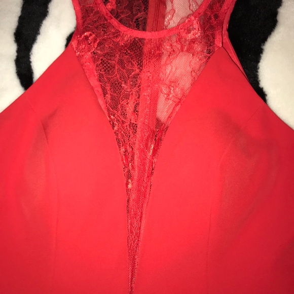 Red party/ cocktail/ date night Gianni Bini dress - Picture 2 of 8